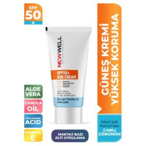 Güneş Kremi Yüksek Koruma Spf 50+(Aloe Vera)