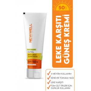 Kenevir Özlü Güneş Kremi Yüksek Koruma Spf 50+(50 ml)